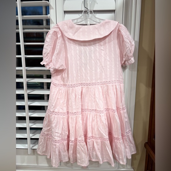 Mable Babydoll Dress Pink Sz Medium - Picture 8 of 11